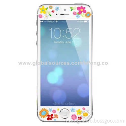 Screen protector, 3D effect tempered guard for iPhone, available in different styles, screen